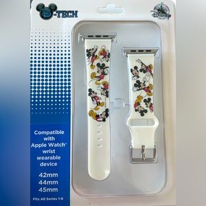 Disney D-Tech - Mickey Mouse - Apple Watch Band - NEW - Fits 42-44-45mm